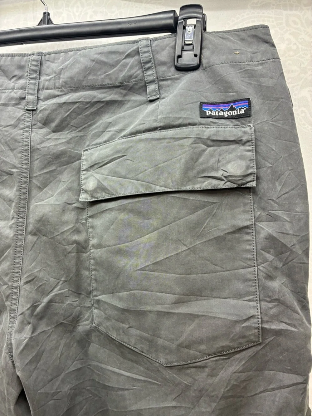 Patagonia Men’s Tenpenny Pants Long, Charcoal Grey, Size 38 (38x34) - Picture 5 of 13